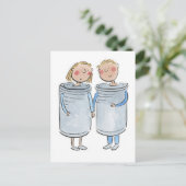 Zinn-Jubiläum Postkarte (Stehend Vorderseite)