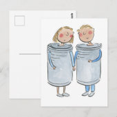 Zinn-Jubiläum Postkarte (Vorne/Hinten)