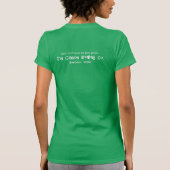 Zinn-Kanonen-periodische Tabellen-Shirt - Damen T-Shirt (Rückseite)