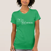 Zinn-Kanonen-periodische Tabellen-Shirt - Damen