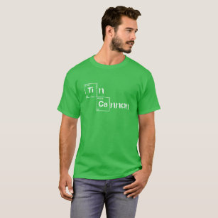 Zinn-Kanonen-periodische Tabellen-Shirt T-Shirt
