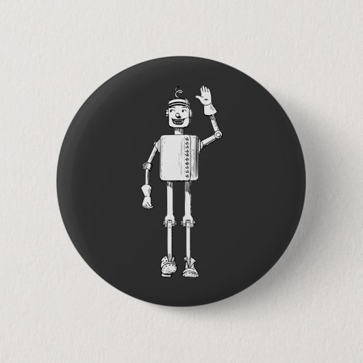 Zinn-Mann Button (Vorderseite)