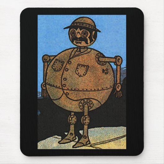 Zinn-Mann Mousepad (Vorne)