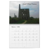Zinn Mines of Cornwall Fotografs Kalender 2016 (Feb 2026)