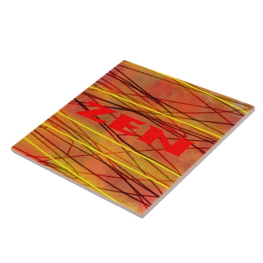 Zinn roter Draht große Kachel (Seite)