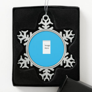 Zinn-Schneeflocken-Weihnachtsvorlage Schneeflocken Zinn-Ornament