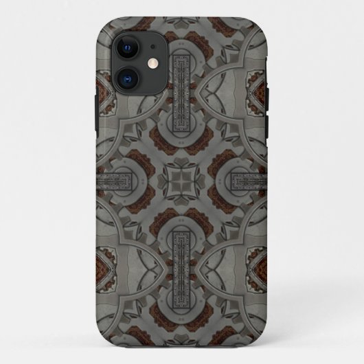 Zinn Steampunk II Case-Mate iPhone Hülle (Rückseite)