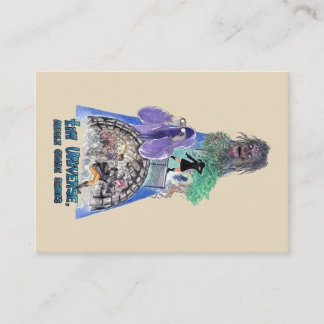 Zinn-Universum-mittlere Grad-Reihen-Trading Card Visitenkarte