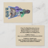 Zinn-Universum-mittlere Grad-Reihen-Trading Card Visitenkarte (Vorne/Hinten)