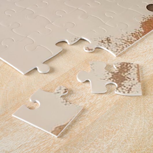 Zinn-Werbezeichen für alten Beutel-Kaffee Puzzle (Seite)