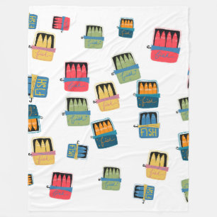 Zinndecke Fleecedecke