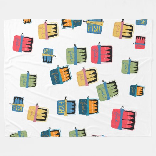 Zinndecke Fleecedecke (Vorderseite (Horizontal))