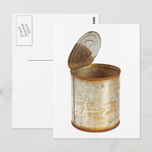 Zinndecke Postkarte (Vorne/Hinten)