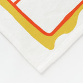 Zinnfisch Fleecedecke (Ecke)