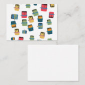 Zinnfisch Mitteilungskarte (Vorne/Hinten)