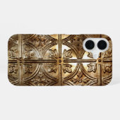 Zinnfliese iPhone 16 Hülle (Rückseite (Horizontal))