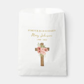 Zinnia Cross Trauergeschenktasche Geschenktütchen (Vorderseite)