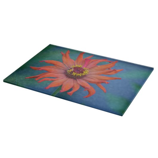 Zinnia Cutting Board Schneidebrett (Ecke)