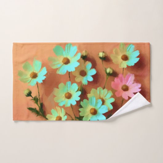 Zinnia Elegans Blume Handtuch (Handtuch)