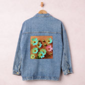 Zinnia Elegans Blume Jeansjacke (Hangar)