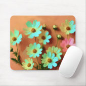 Zinnia Elegans Blume Mousepad (Mit Mouse)