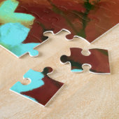 Zinnia Elegans Blume Puzzle (Seite)