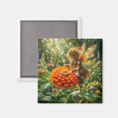 Zinnia Fee Magnet (Vorderseite/Rückseite)