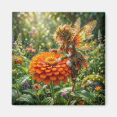 Zinnia Fee Magnet (Vorne)