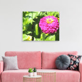 Zinnia Leinwanddruck (Insitu (Wohnzimmer))