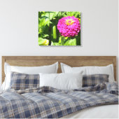 Zinnia Leinwanddruck (Insitu (Schlafzimmer))