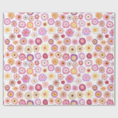 Zinnia-Packpapier Geschenkpapier (Flach)