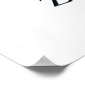 Zinnia Poster (Ecke)