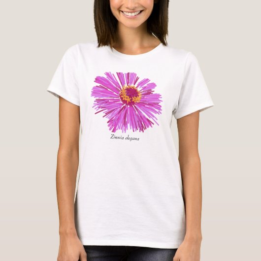 Zinnia-T-Shirt T-Shirt (Vorderseite)