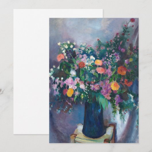 Zinnia und Asters | Arthur Beecher Carles (Vorne/Hinten)