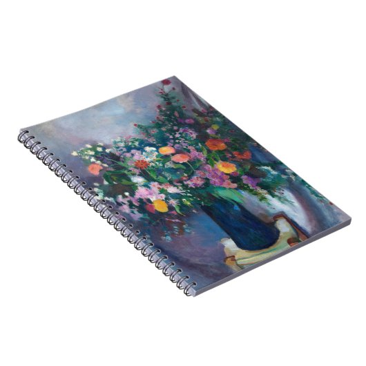 Zinnia und Asters | Arthur Beecher Carles Notizblock (Rechte Seite)