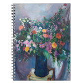 Zinnia und Asters | Arthur Beecher Carles Notizblock (Vorderseite)