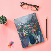 Zinnia und Asters | Arthur Beecher Carles Notizblock