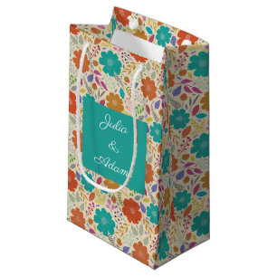Zinnia White Gift Bag Kleine Geschenktüte