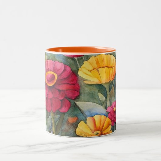 Zinnia Zweiteilige Tasse (Mittel)