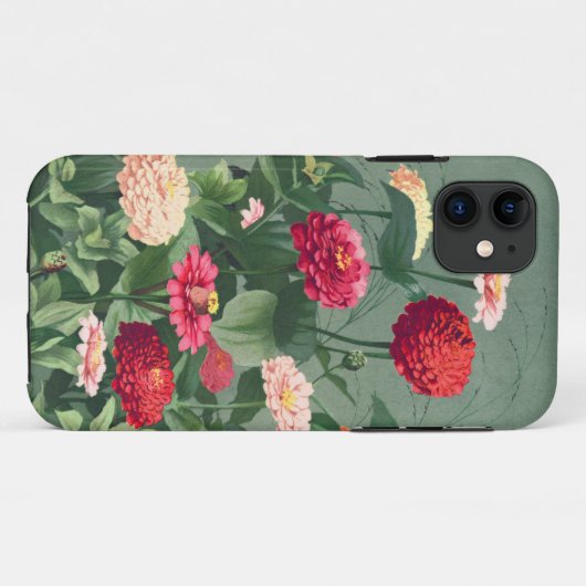 Zinnias Case-Mate iPhone Hülle (Rückseite (Horizontal))