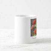 Zinnias, die Erde lacht in den Blumen Kaffeetasse (Mittel)