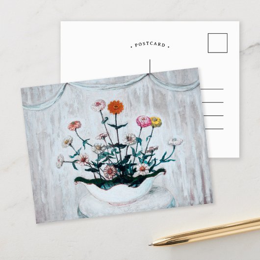 Zinnias | Florine Stettheimer Postkarte