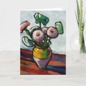 Zinnias | Henry Lyman Saően Karte (Vorderseite)