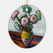 Zinnias | Henry Lyman Saően Keramik Ornament (Links)