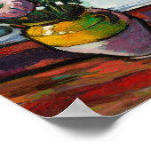 Zinnias | Henry Lyman Saően Poster (Ecke)