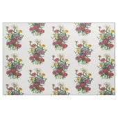 Zinnias Stoff (Fat Quarter (45,7 x 55,9 cm))