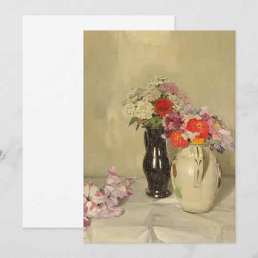 Zinnias | William Nicholson (Vorne/Hinten)