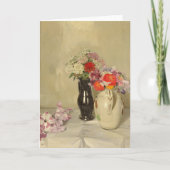 Zinnias | William Nicholson Karte (Vorderseite)