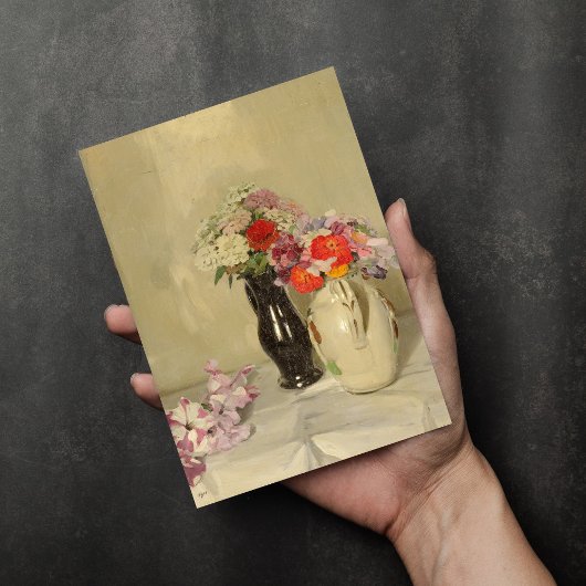 Zinnias | William Nicholson Karte