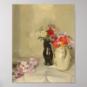 Zinnias | William Nicholson Poster (Vorne)